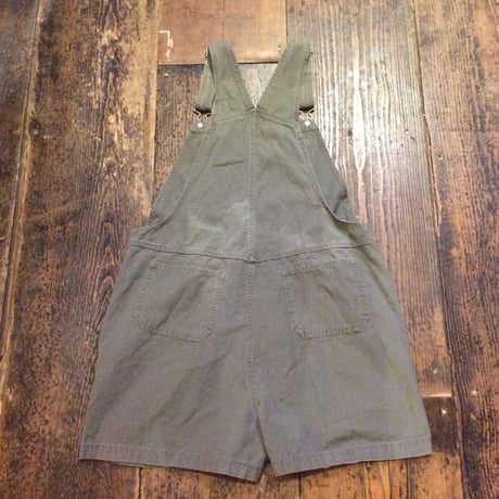 [USED] BIG size オーバーオールshorts