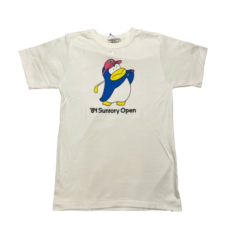 [DEADSTOCK] "SUNTORY" sontory cup⛳️ペンギン プリントTee💙