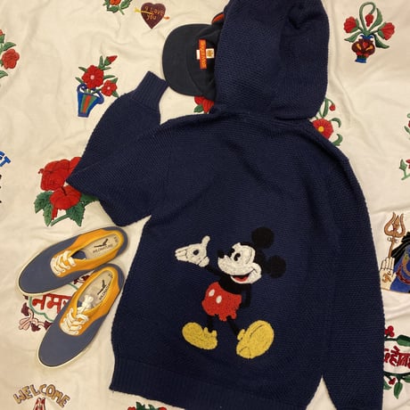 [USED] Mickey♡パーカーKNIT