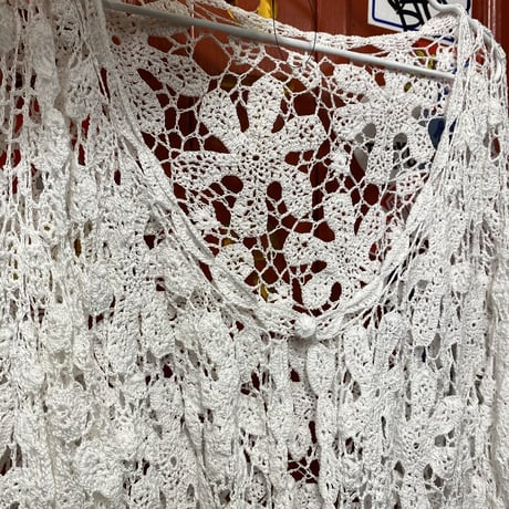 [USED] クロシェット編みカーディガン