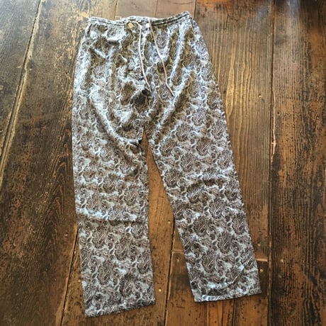 [USED] ペイズリー柄 vintage パジャマパンツ