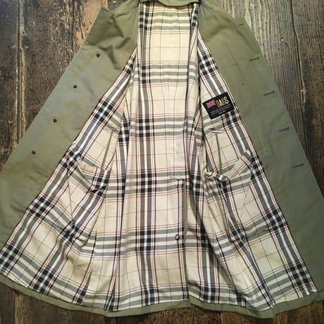 [USED] vintage "DAKS" ステンカラーコート