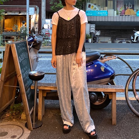 [USED] BLACK レースキャミ♡
