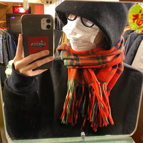 [USED] vintage "Pendleton" チェックマフラー