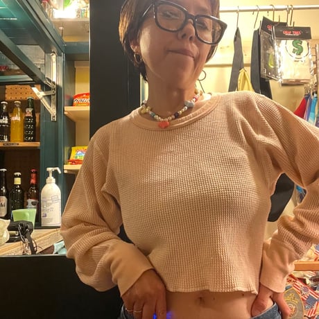 [USED] LADYS 後染め サーマル  PINK / PURPLE