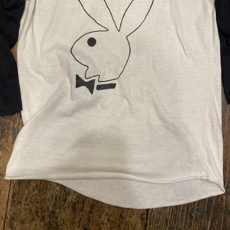 [USED] PLAYBOY! PRINTラグランTee