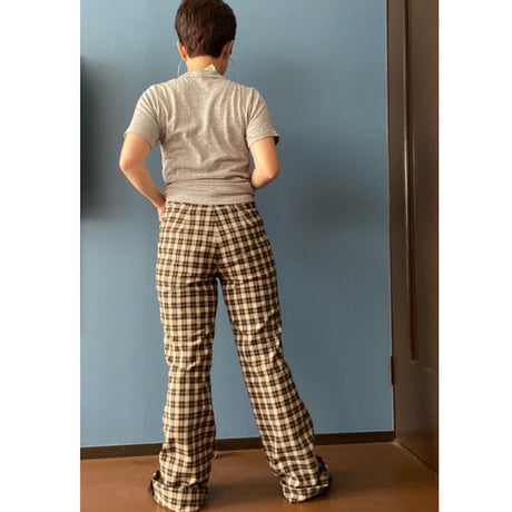 [USED] チェック柄PANTS