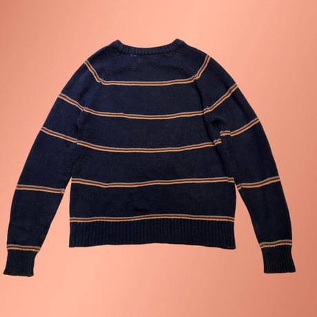 [USED] マルチボーダー ACRYL KNIT！