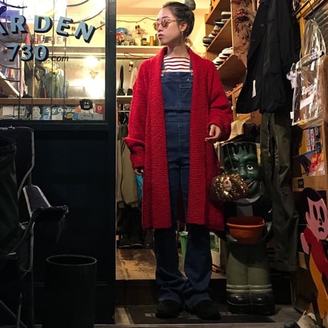[USED] ニットガウンコート