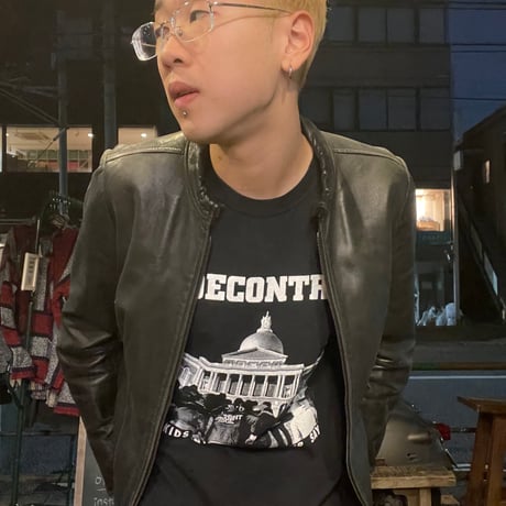 [USED] リメイクカラー　シングルライダース JKT!