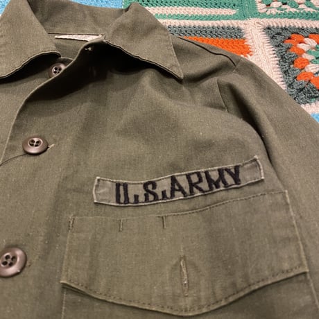 [USED] US ARMY ファティーグシャツ ReSIZE!