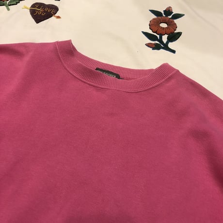 [USED] "TRUSSARDI JEANS" PINK SWEAT♡