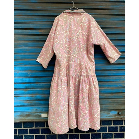 [USED] vintage ペイズリーガウン