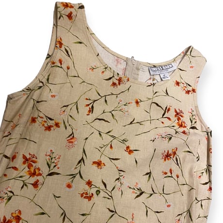 [USED] HONGKONG made 和花柄OP