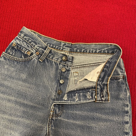 [USED] Levis 17501 CUTOFF DENIM / W28 USA
