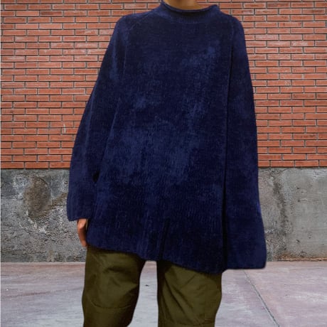 [USED] BLUE BIG アクリルニット 💙