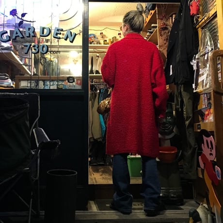 [USED] ニットガウンコート