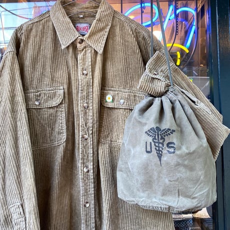 [USED] 太ウネ コーデュロイシャツ