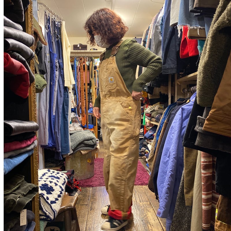 USED] Carhartt 裏キルティング オーバーオール | garden730