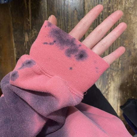 [USED] TIE-DYE SWEAT💗PINK