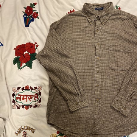 [USED] 千鳥CHECK✔️COTTON シャツ