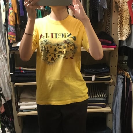 [USED] yellow🍋SICILIA TEE