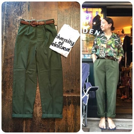 [USED] SWEDEN ミリタリータックパンツ