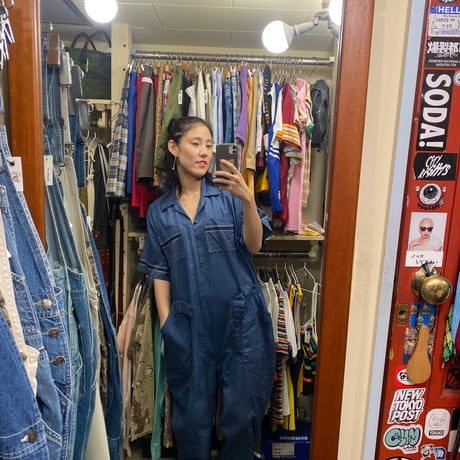 [USED] vintage NAVY ALL IN ONE