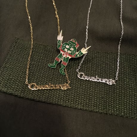 [Better Jewery × GARDE-Nworks]  cowabunga ! ネックレス" GOLD"