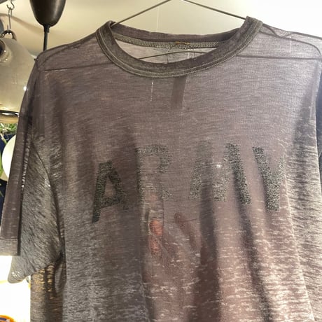 [USED] Vintage スケスケARMY Tee