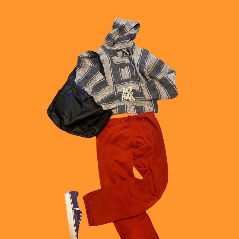 美品☆ INSCRIRE アンスクリア メキシカンパーカー　38 USED] 90's OLD NO FEAR メキシカンパーカー | garden730