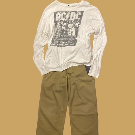 [USED]🔥AC⚡︎DC🔥ロンTee