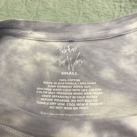 [USED] "PINK FLOYD" TIE-DYE Tee！
