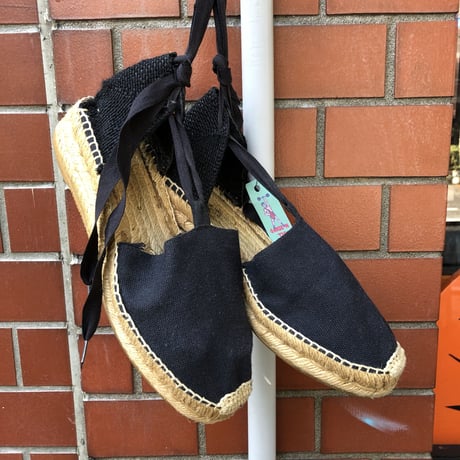 [USED] BLACK♡エスパドリーユ