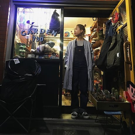 [USED] チェコ ストライプWORK コート