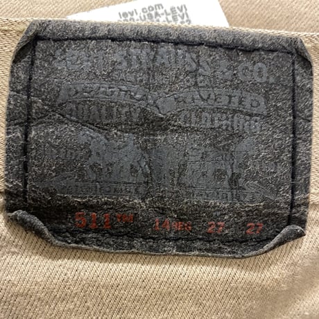[USED]Levis511 SLIMPANTS！