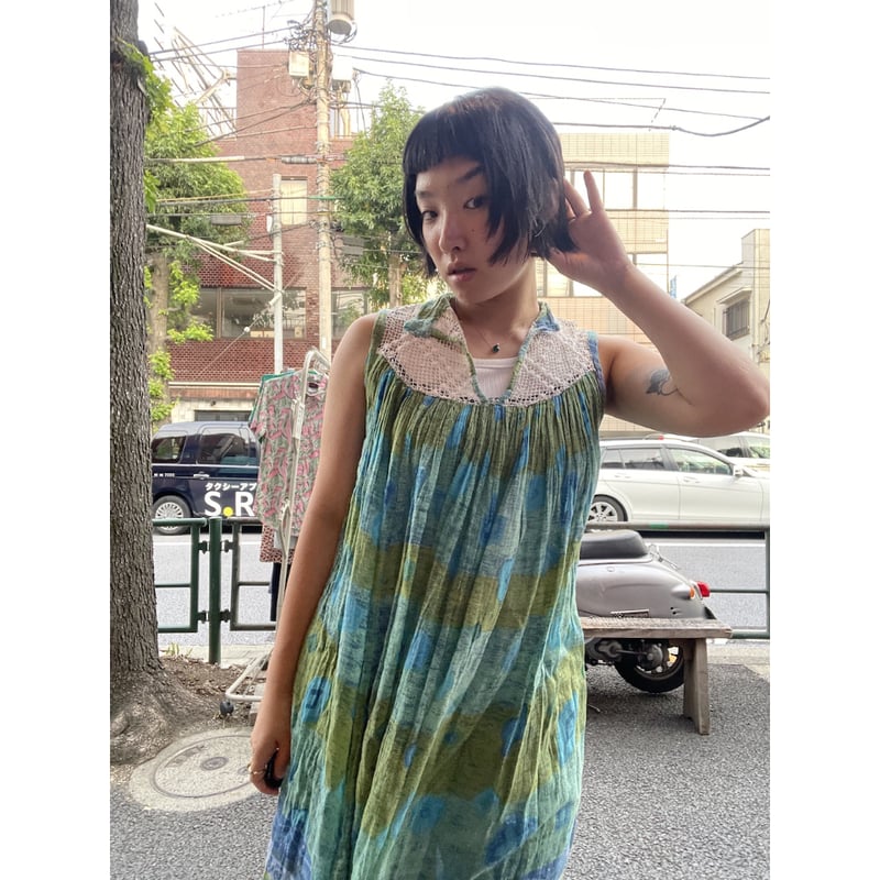 USED] ふわふわゆらっとガーゼワンピース🪼 | garden730