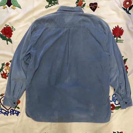 [USED] BLUEコーデュロイB.Dシャツ！