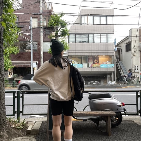 [USED] お花 プリント 白 SWEAT 🌷