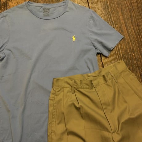 [USED]  POLO RALPH LAUREN  Tee  (sky blue)