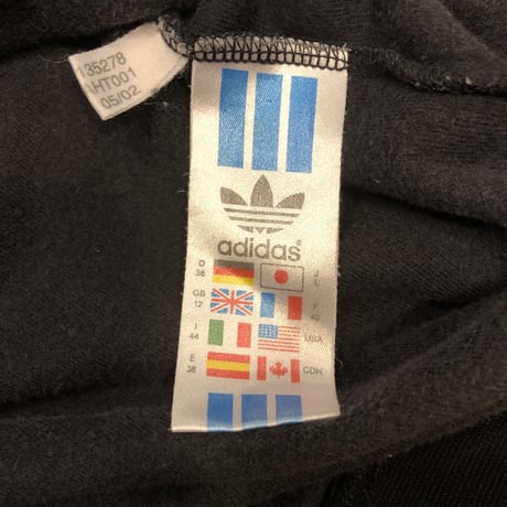 [USED] adidas  ベロアVネックTOPS！