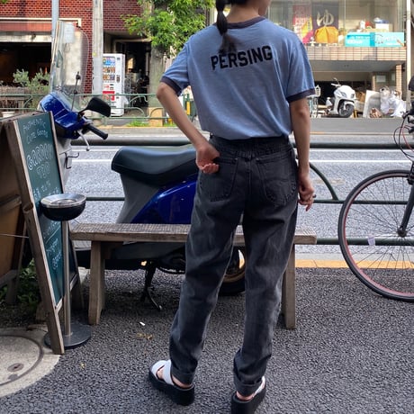 [USED] 80's Lee BLACK DENIM！