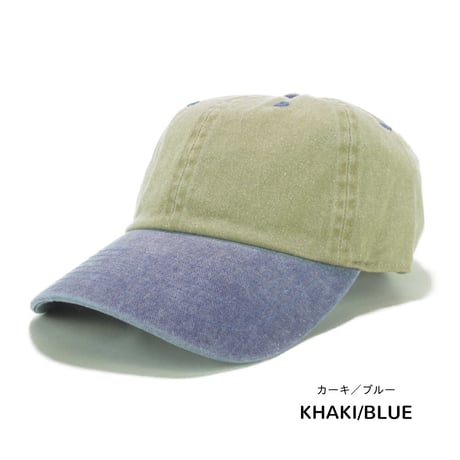 [SELECT] COTTON ピグメント 2tone CAP