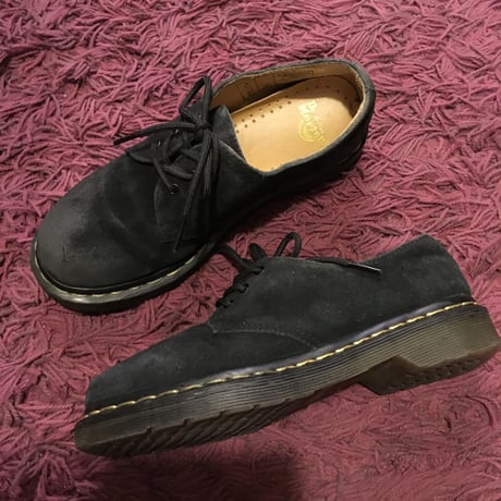 [USED] Dr.Martens BLACK  SUEDE /3HOLE