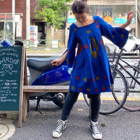 [USED] AFRICAN BATIK ワンピース