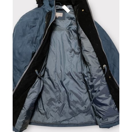 [USED]  中綿入り NAVY ハーフコート
