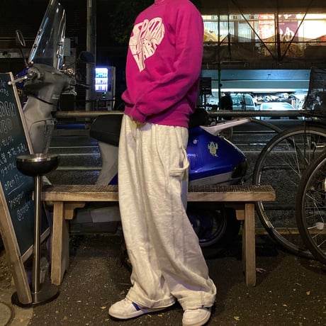 [USED] SWEAT PAINTER PANTS！