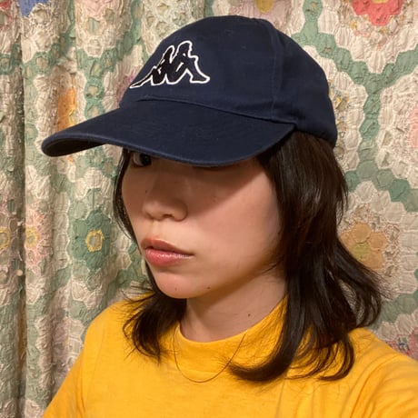[USED] "KAPPA" ネイビーCAP