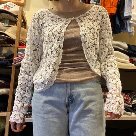 [USED] あずき色♡ vintage サーマル