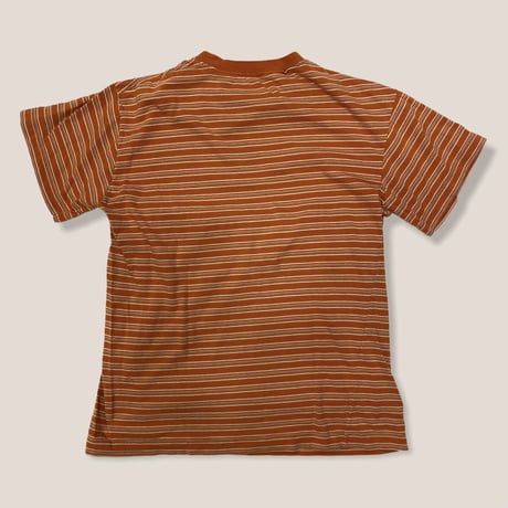 [USED] ORANGE ボーダーTee🧡